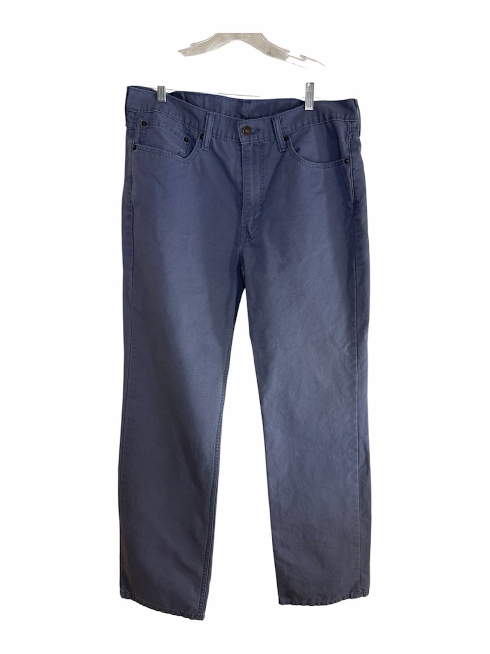 Levi's Dusty Blue 514 Relaxed Straight Pants